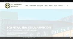 Desktop Screenshot of cooperativadealbanchez.com